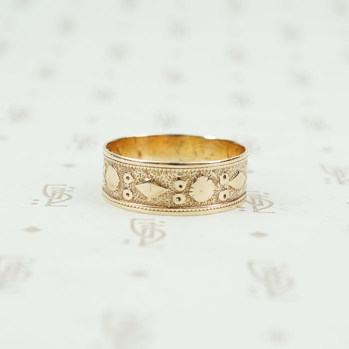 9 carat victorian cigar band