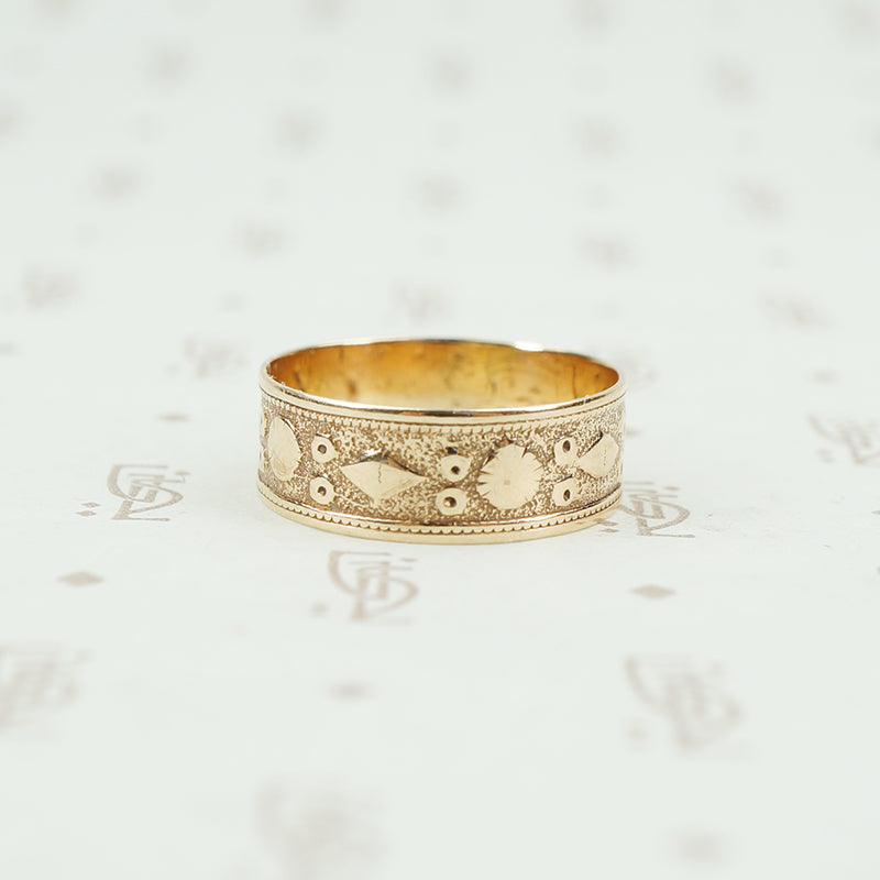 9 carat victorian cigar band