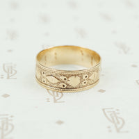 9 carat victorian cigar band inside