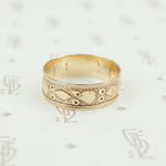 9 carat victorian cigar band inside