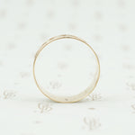 9 carat victorian cigar band side view