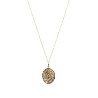 Antique Rose and Yellow Gold Locket with Hand Engraving