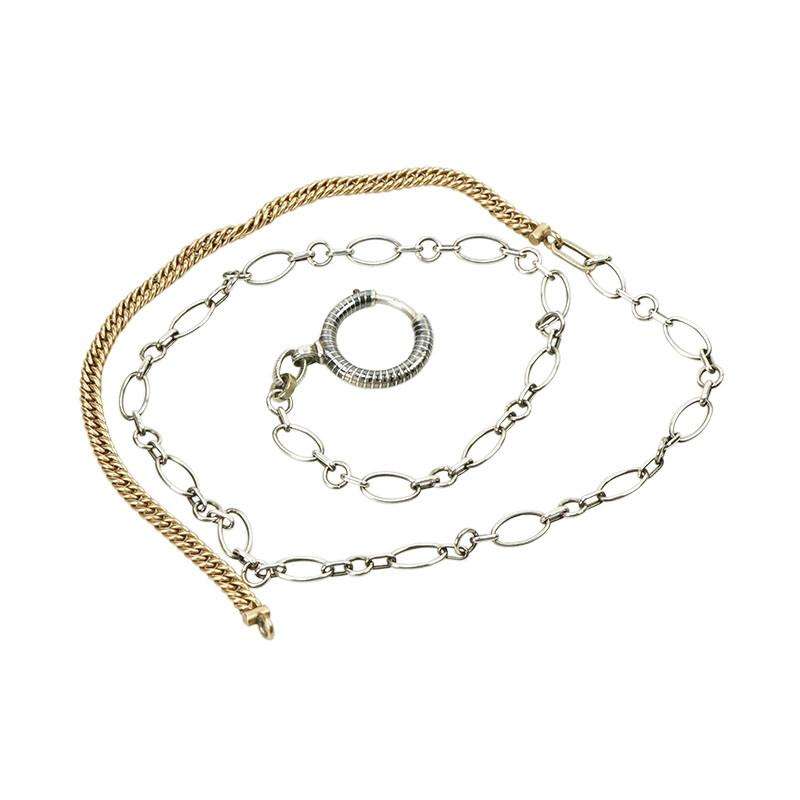 Niello and Gold Necklace from the Married Chains Collection