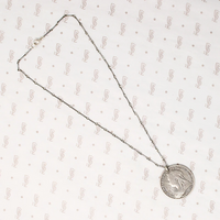 Queen Victoria "Widow Head" Bronze Penny Necklace