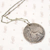 Queen Victoria "Widow Head" Bronze Penny Necklace