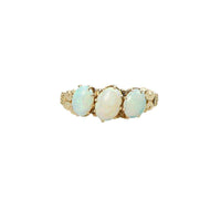 Lovely Opal and Rose Gold Victorian Ring