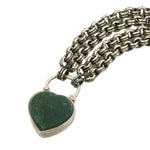 Stars and Heart Lock Necklace from The Bits and Pieces Collection