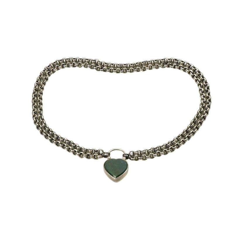 Stars and Heart Lock Necklace from The Bits and Pieces Collection