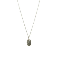 Vintage Oval Silver Locket