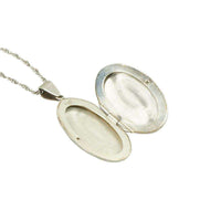 Vintage Oval Silver Locket