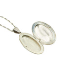 Vintage Oval Silver Locket