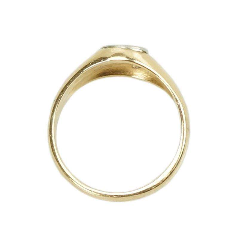 Vintage Double Diamond Band Ring