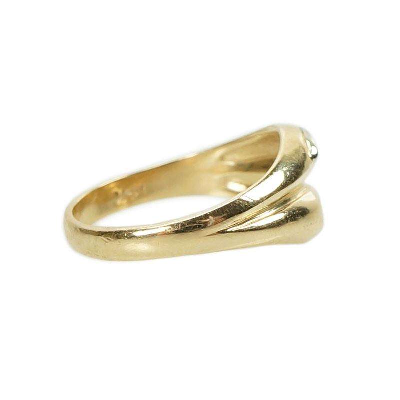 Vintage Double Diamond Band Ring