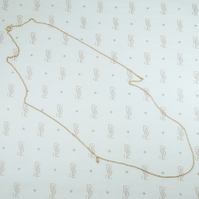 Vintage Trace Link Gold Chain