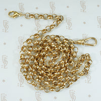 Vintage Gold Swivel Hook Rolo Chain