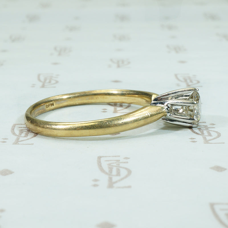 Classic Vintage Diamond Solitaire