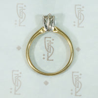 Classic Vintage Diamond Solitaire