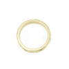 Heavy Vintage Gold Wedding Band with Star set Diamonds
