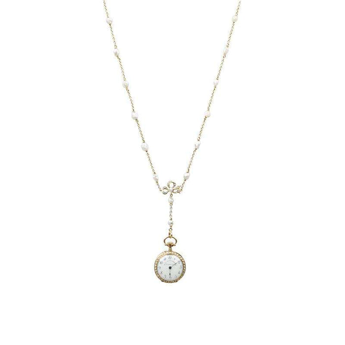 Victorian Bailey Banks and Biddle Ladies Watch Necklace