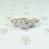 Lovely Vintage Diamond Wedding Set
