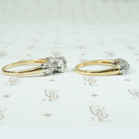 Lovely Vintage Diamond Wedding Set