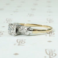 Lovely Vintage Diamond Wedding Set