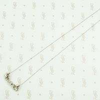 Pretty 1920s Diamond Set Bow Necklace