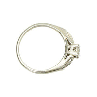 Vintage White Gold Diamond Engagement Ring