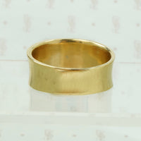 Bold Gold 1970's Engagement Ring