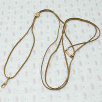 woven hair victorian slide chain 