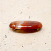 Glossy Banded Agate Antique Brooch