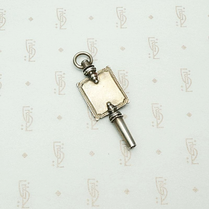 Rare & Fabulous Early Silver Watch Key