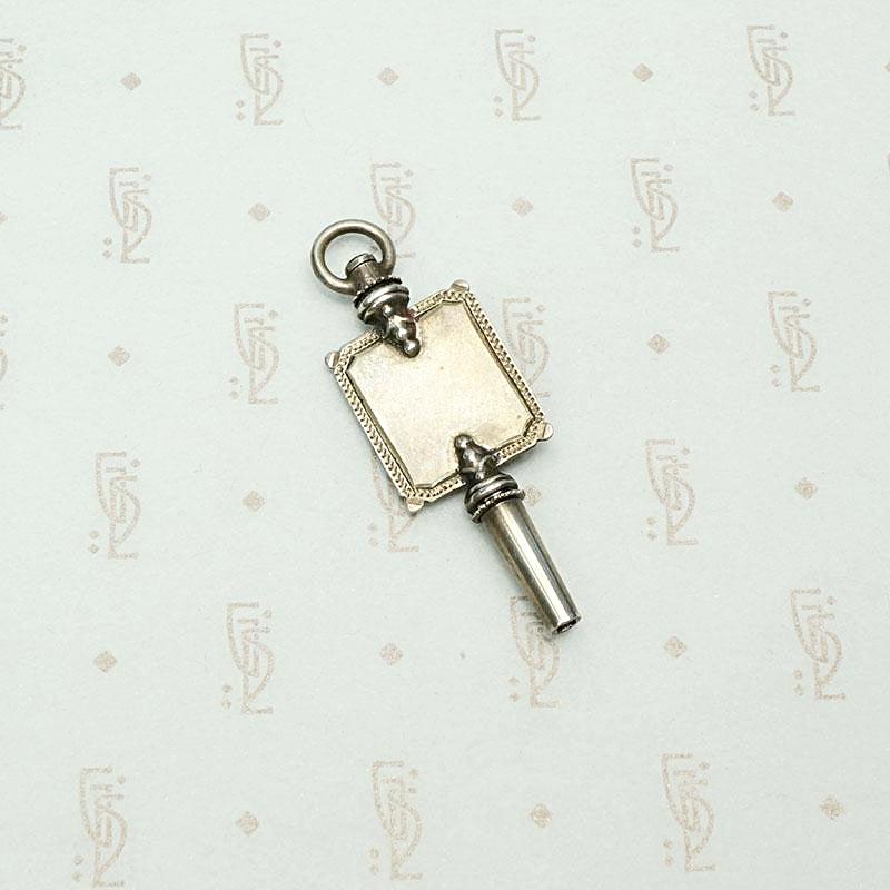 Rare & Fabulous Early Silver Watch Key