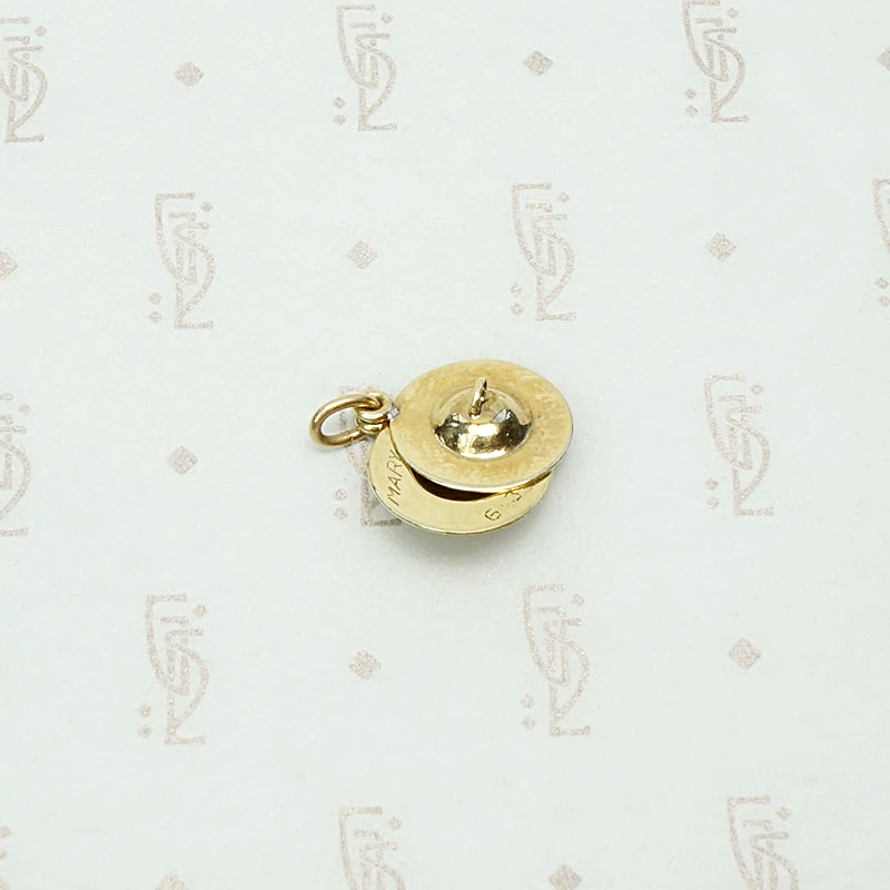 Mary's Gold Cymbal Charm