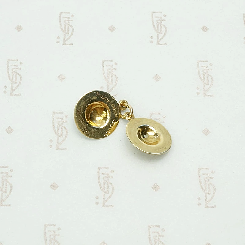 Mary's Gold Cymbal Charm