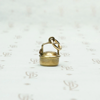 Itty Bitty English Tea Kettle Charm