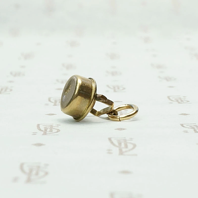Itty Bitty English Tea Kettle Charm