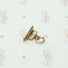 Most Wee English Gold Iron Charm