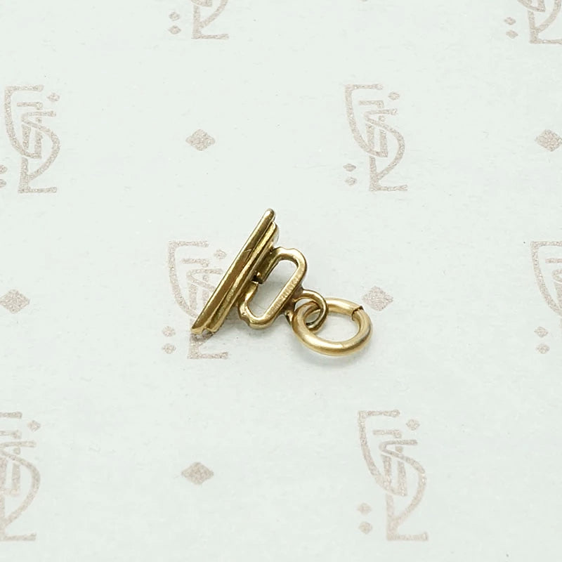 Most Wee English Gold Iron Charm