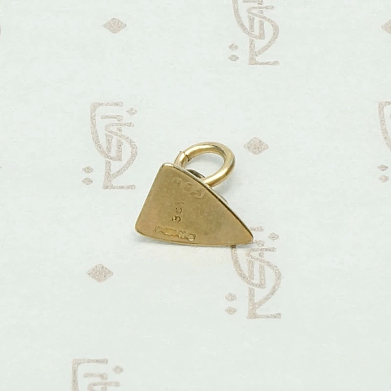 Most Wee English Gold Iron Charm