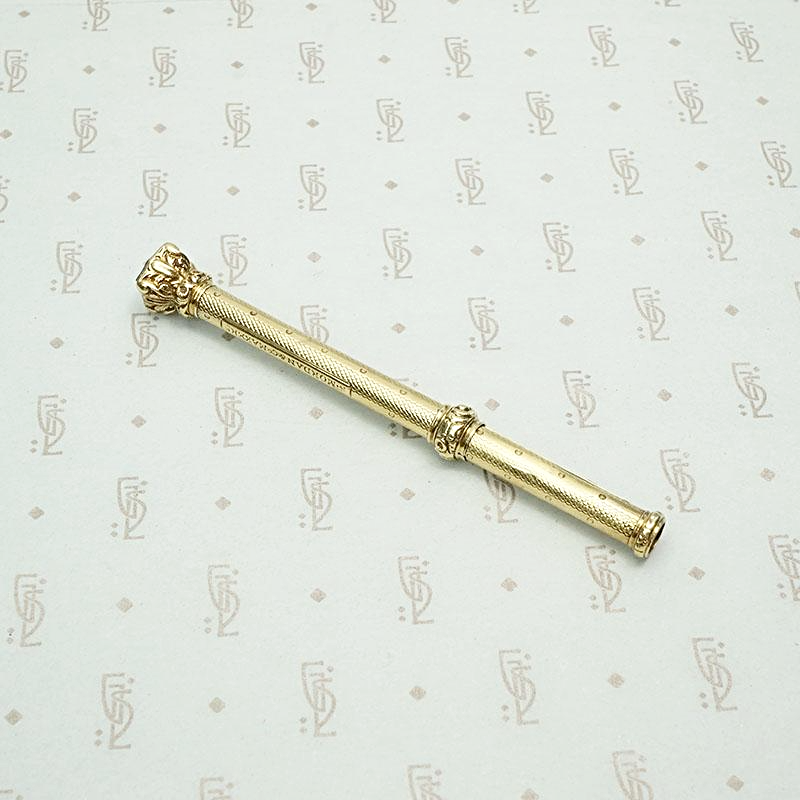 Sampson Mordan 18k Gold Pencil & Seal