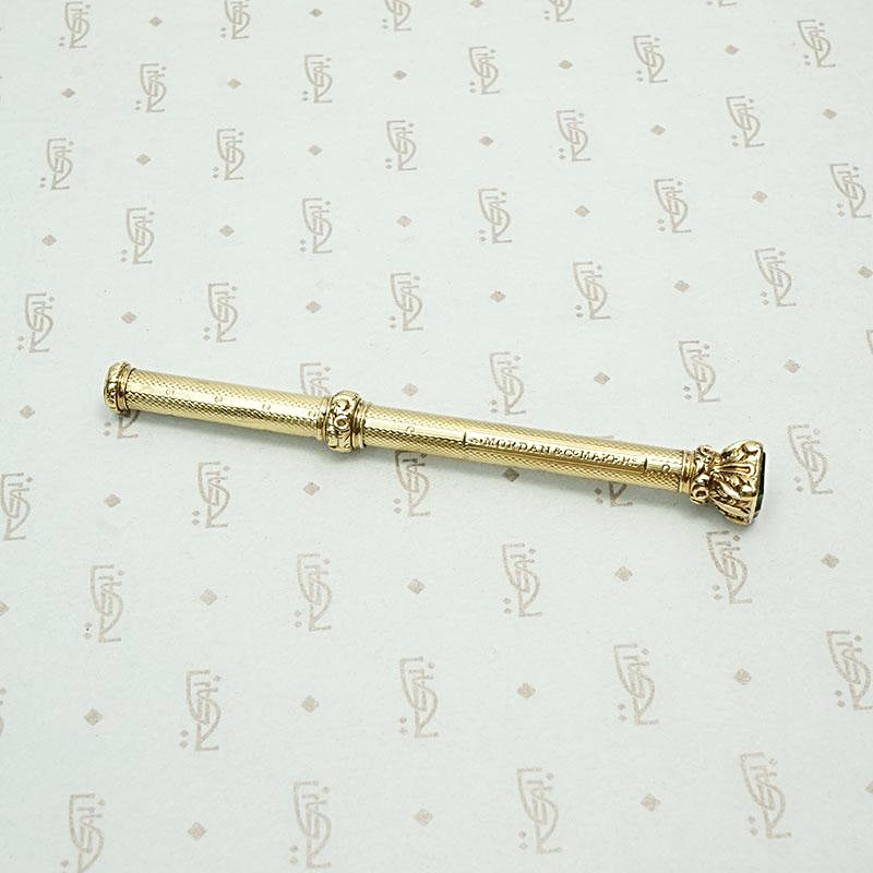 Sampson Mordan 18k Gold Pencil & Seal