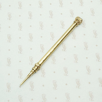 Sampson Mordan 18k Gold Pencil & Seal, open view