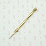 Sampson Mordan 18k Gold Pencil & Seal, open view