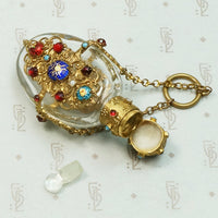 Exquisite Victorian Chatelaine Perfume Bottle