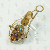 Exquisite Victorian Chatelaine Perfume Bottle
