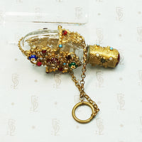 Exquisite Victorian Chatelaine Perfume Bottle