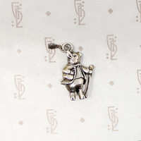 Our Sartorial Pig Sterling Silver Charm