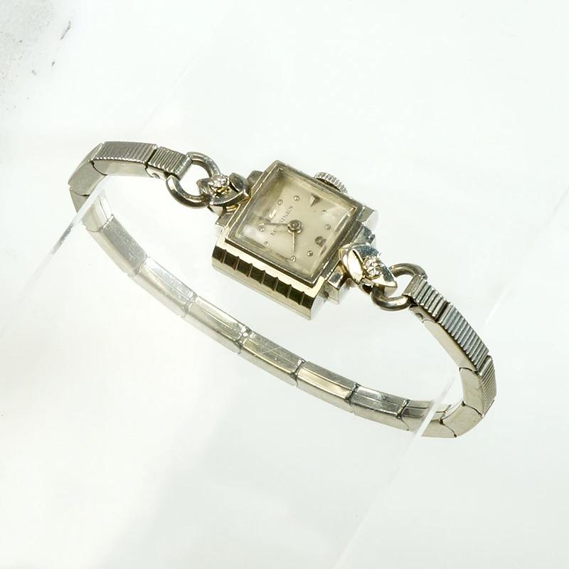 Ladies' White Gold & Diamond Longines Watch