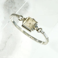 Ladies' White Gold & Diamond Longines Watch